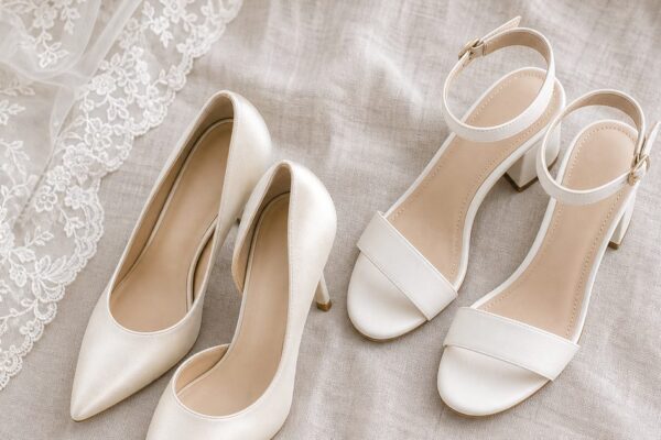 Welke schoenen onder trouwjurk