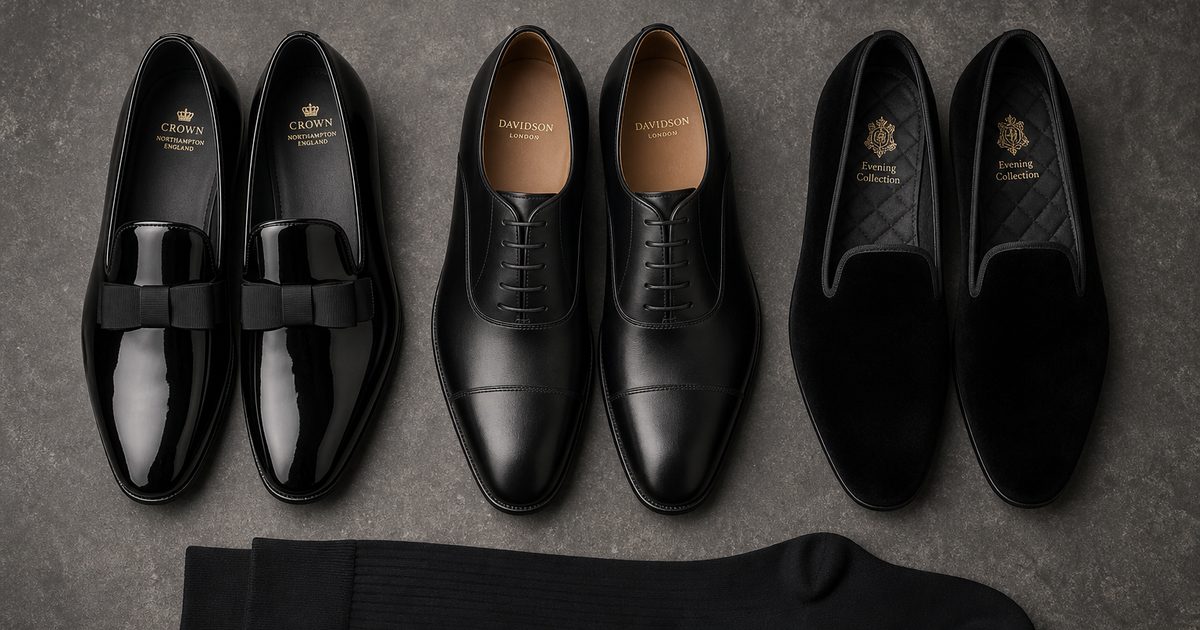 Welke schoenen onder smoking