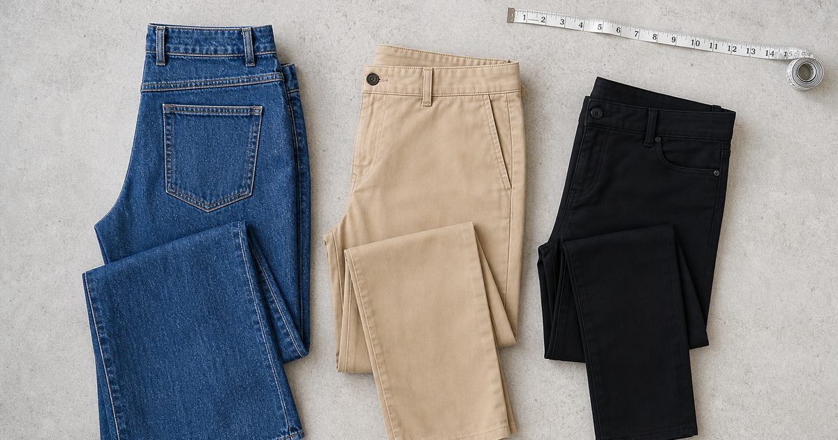 welke broek past bij mij test