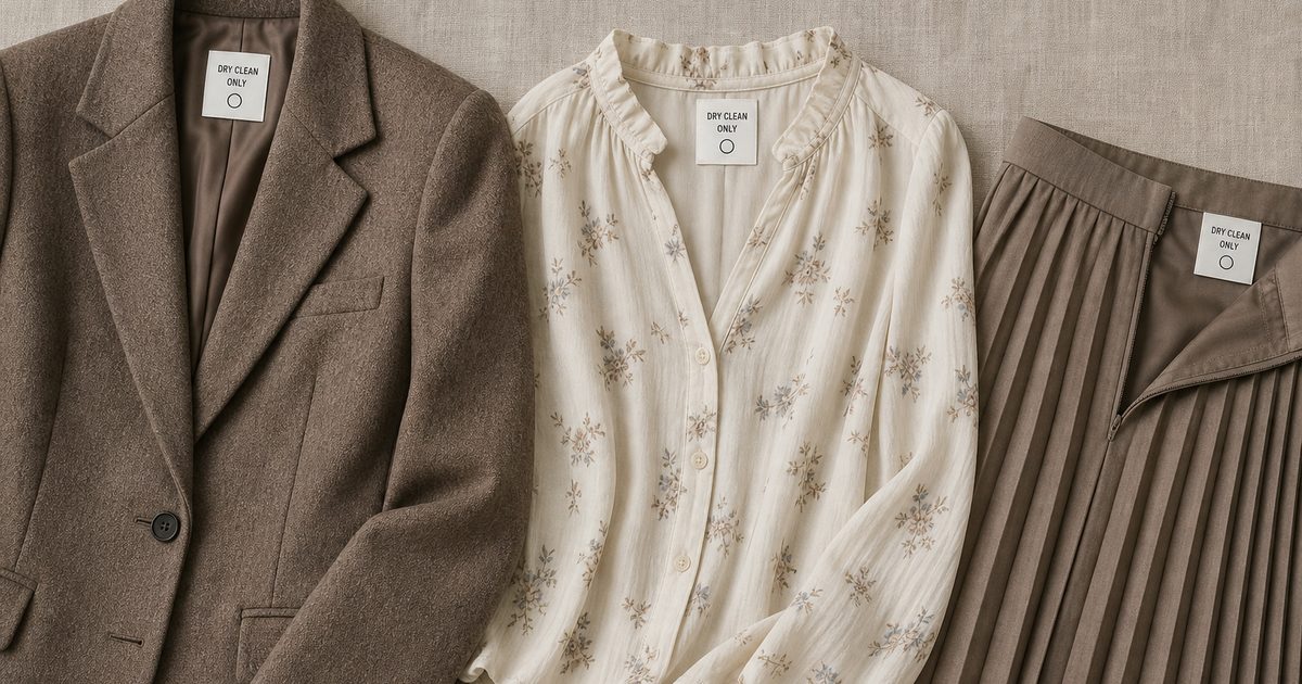 Wat is chemisch reinigen kleding