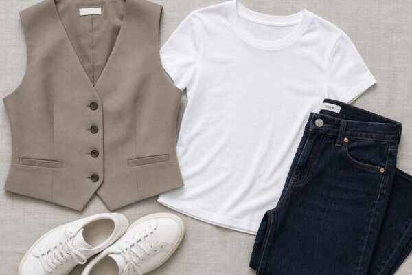 Gilet dames stylen: zo combineer je het met blouse, T-shirt of pantalon