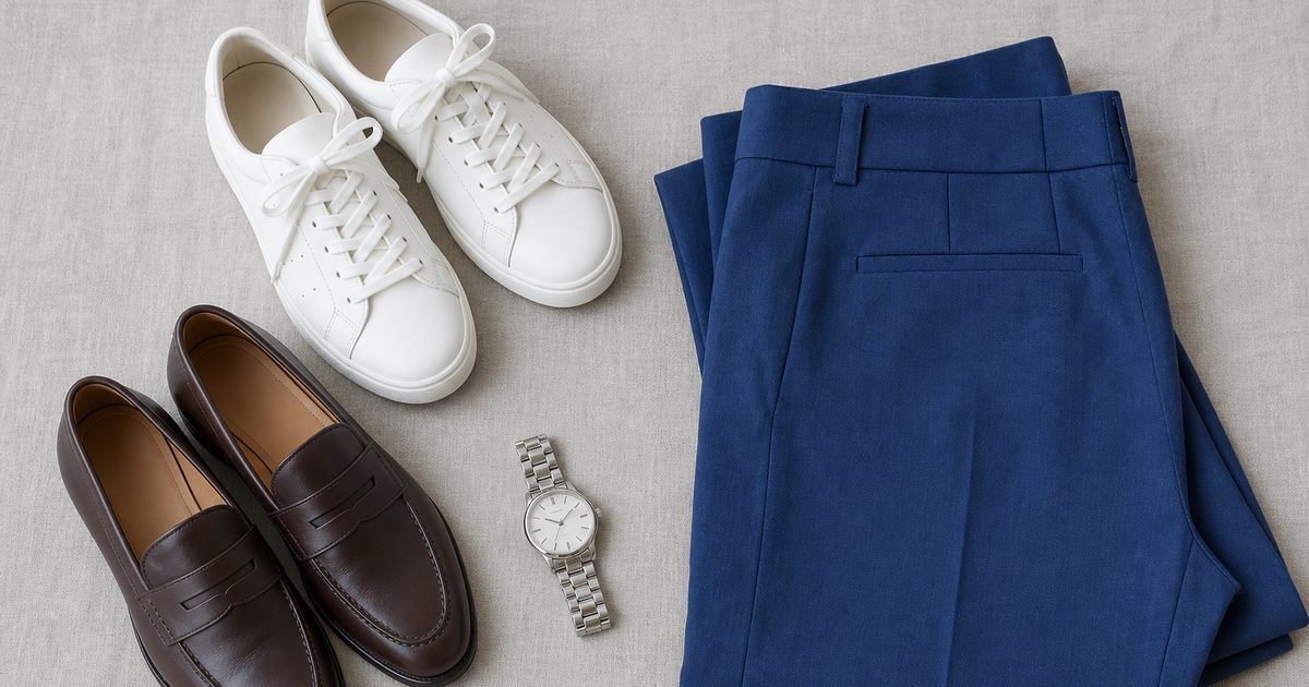 welke kleur schoenen bij blauwe broek vrouw
